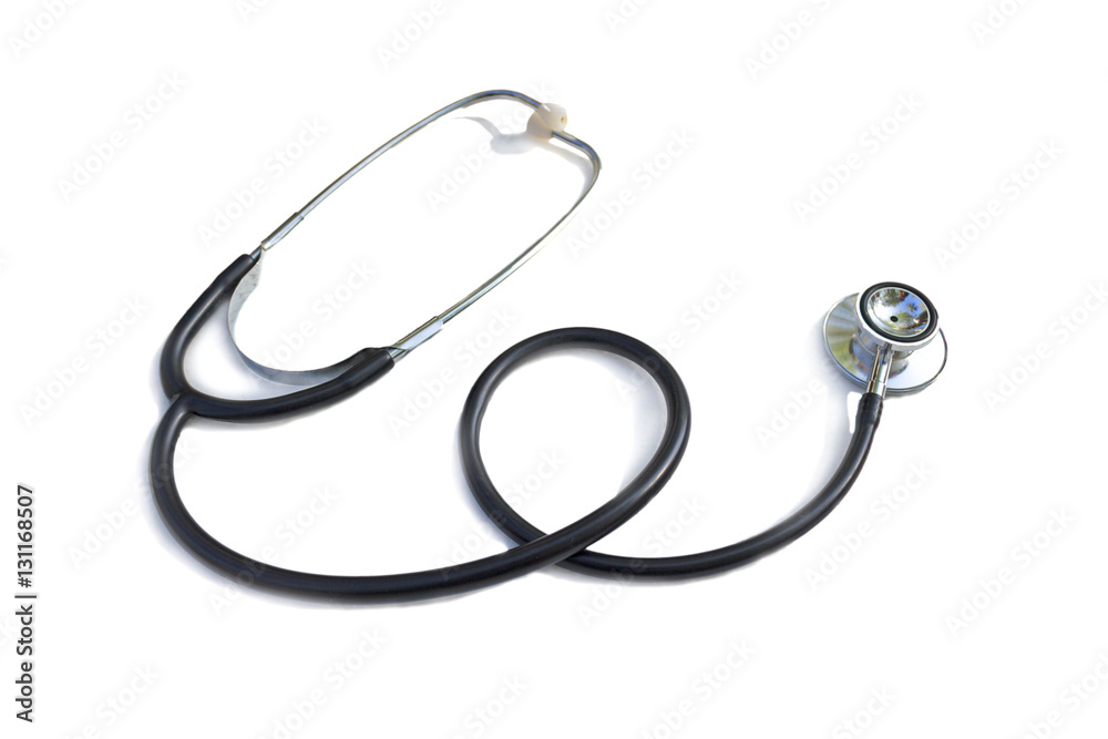 srethoscope on white background srethoscope on white background