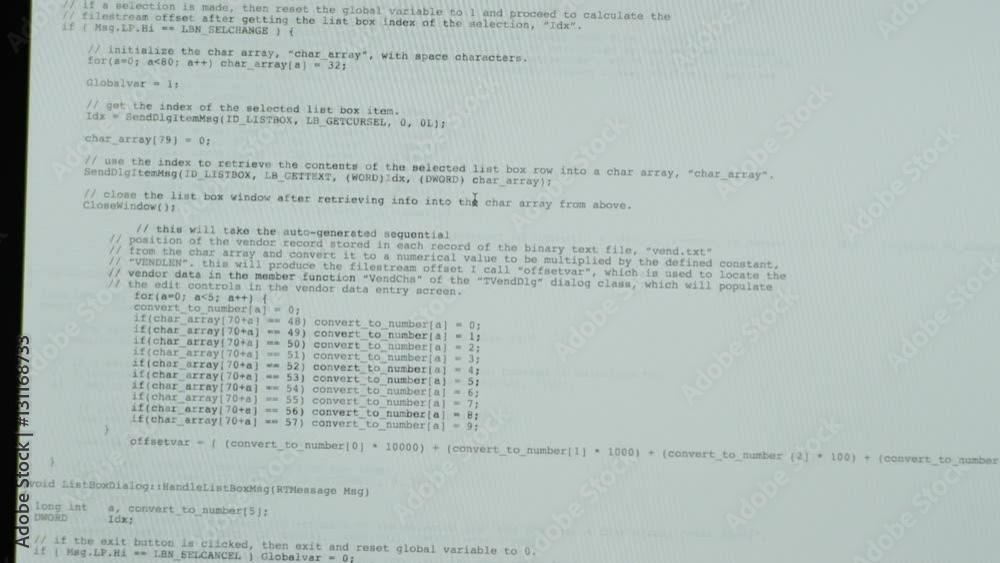 HTML code at white background HTML code at white background