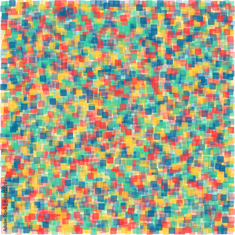 colored squares with transparency. abstract background. vector