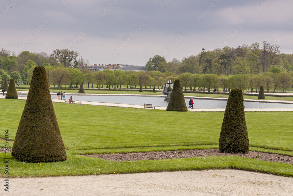 Φωτογραφία Park next to Royal hunting castle  in Fontainebleau, France.