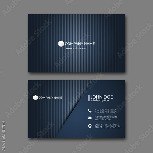 Business Card Template.
