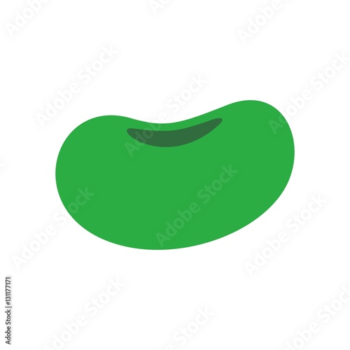 bean logo vector. logo template. soya. mung.