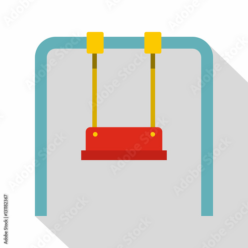 Free Download Swing icon. Flat illustration of swing vector icon for web isolated on white background - GFXLoad