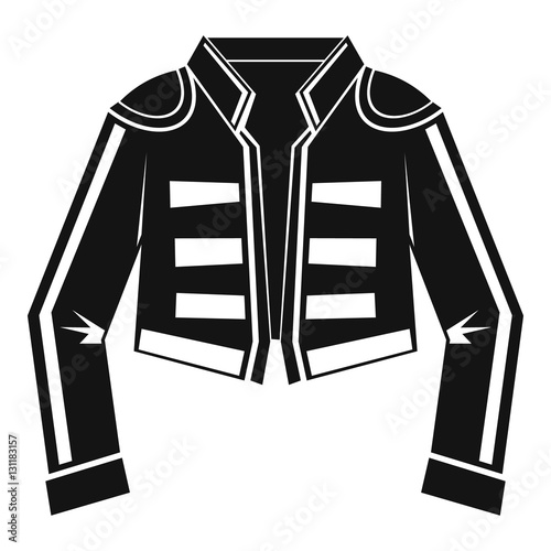 Costume of toreador icon. Simple illustration of costume of toreador vector icon for web