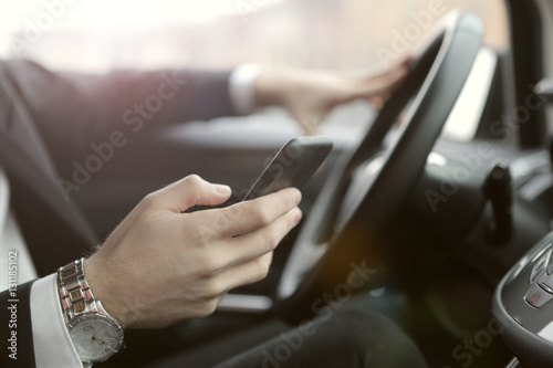 Using the phone while driving