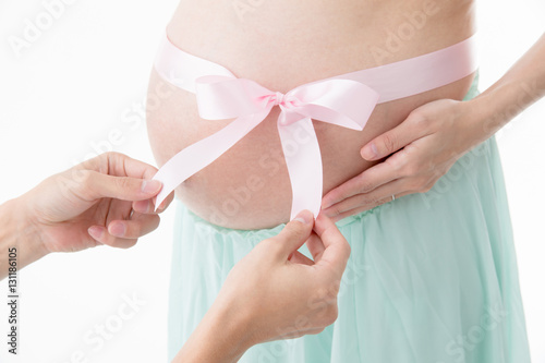 Wallpaper Mural マタニティ・白バック Torontodigital.ca