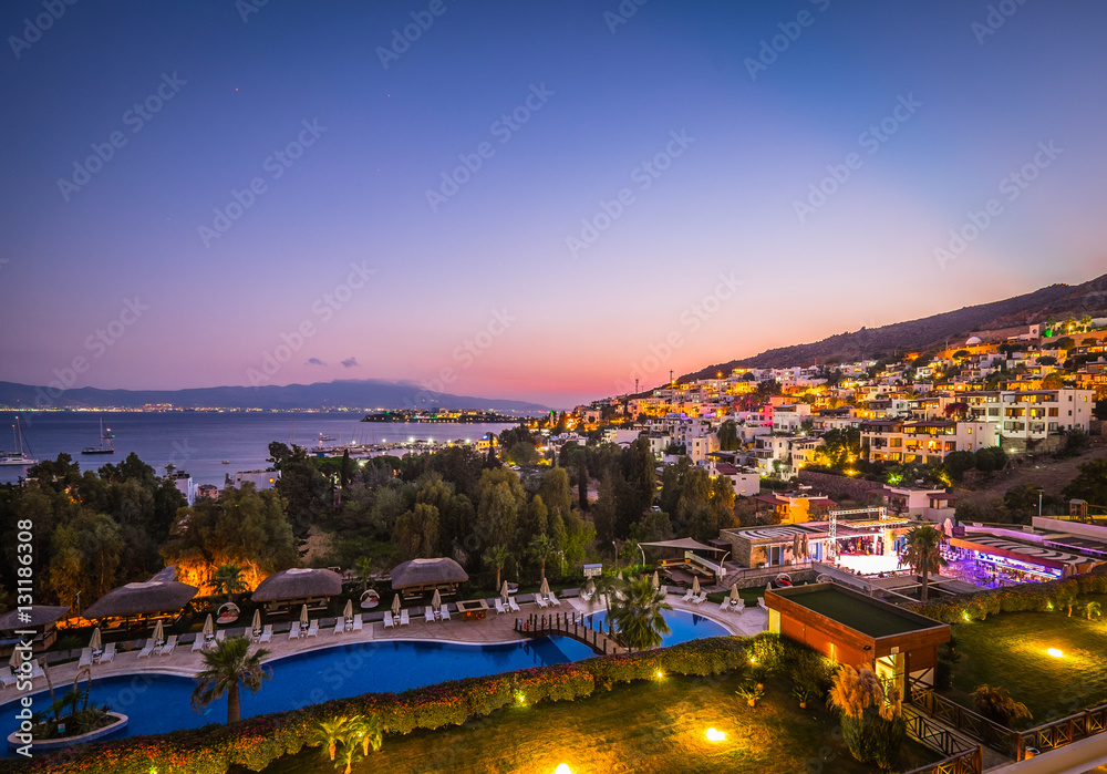 Naklejka premium blue sky