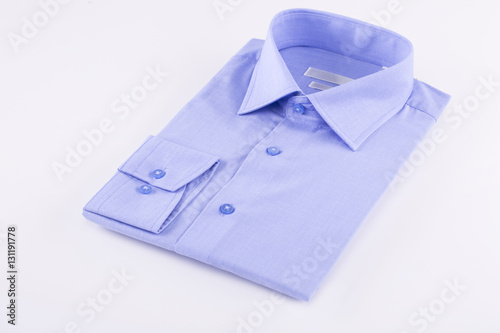 Classic men's shirts stacked