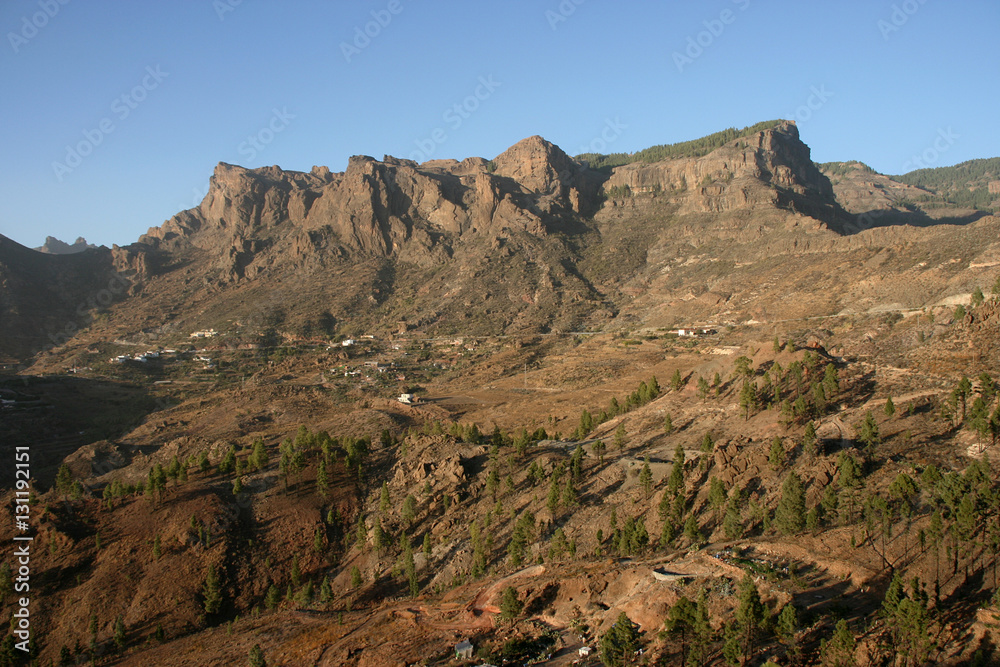 Mountain Range, Gran Canaria, Spain Mountain Range, Gran Canaria, Spain