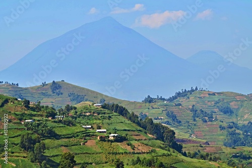Obraz na płótnie Amazing nature in african congo, wild and nature in africa, beautiful landscape