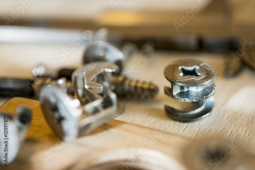 Minifiks fasteners for assembly of furniture