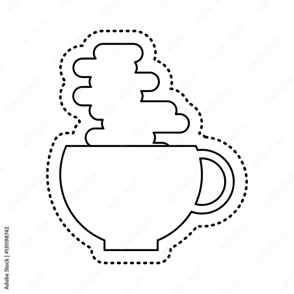Obraz premium coffee cup isolated icon vector illustration design