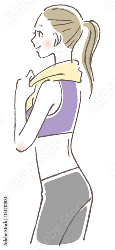女性　フィットネス