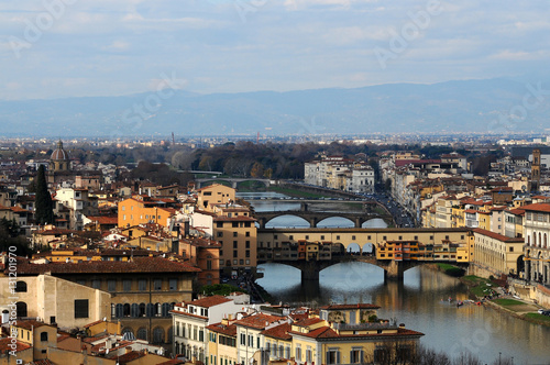 Fototapeta Naklejka Na Ścianę i Meble -  Ponte Vecchio, Florence, Italy