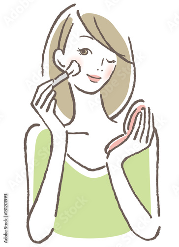メイク　女性
