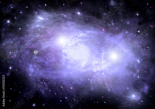 Fototapeta Naklejka Na Ścianę i Meble -  Stars, dust and gas nebula