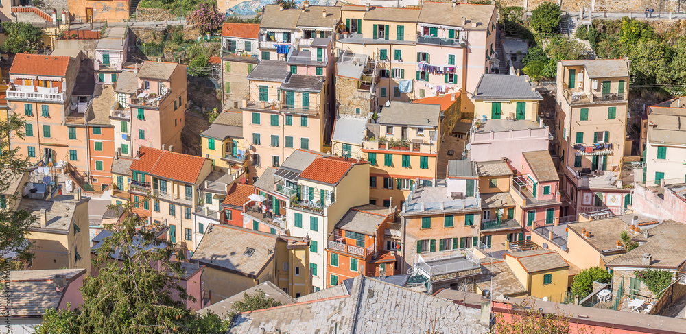  village de Riomaggiore, Cinque Terre, Italie 