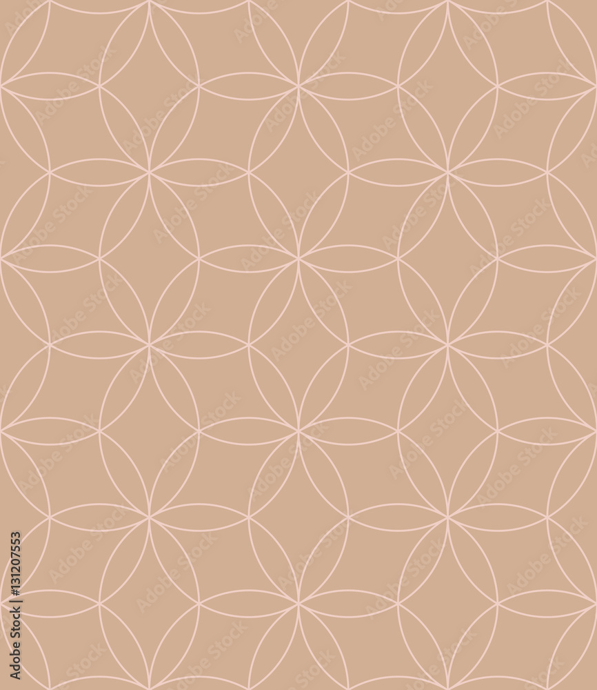 Neutral Seamless Linear Flourish Pattern in pale dogwood color. Neutral Seamless Linear Flourish Pattern in pale dogwood color.
