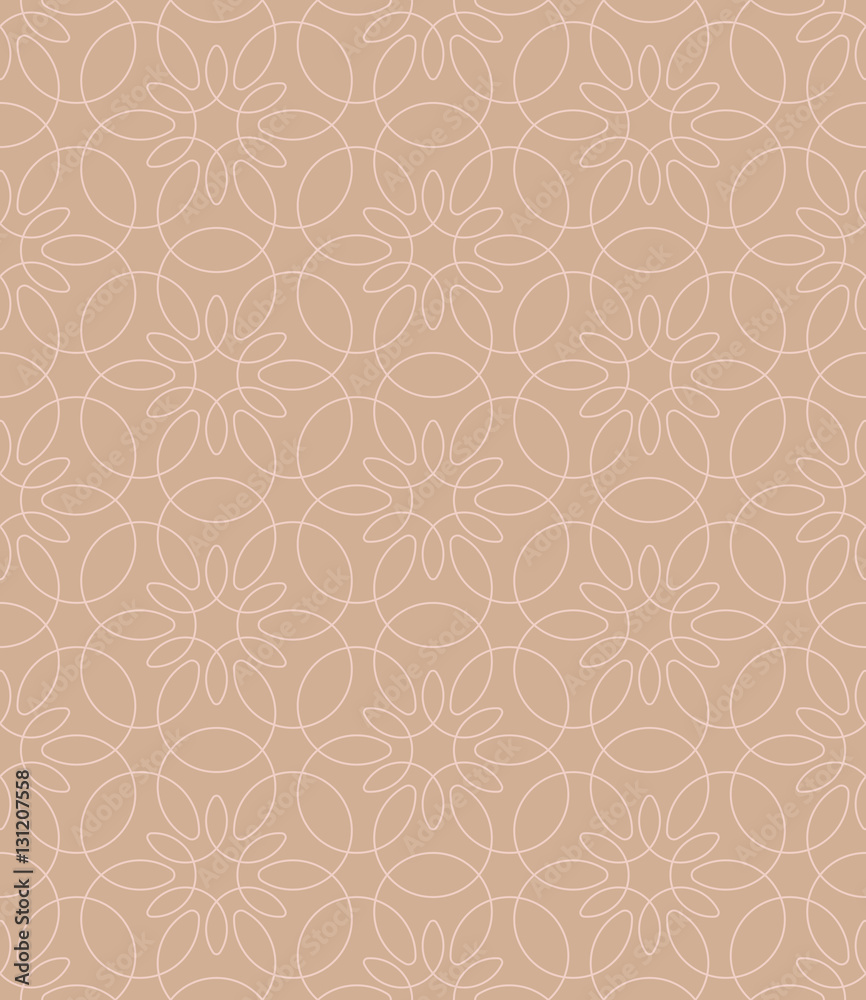Neutral Seamless Linear Flourish Pattern in pale dogwood color. Neutral Seamless Linear Flourish Pattern in pale dogwood color.