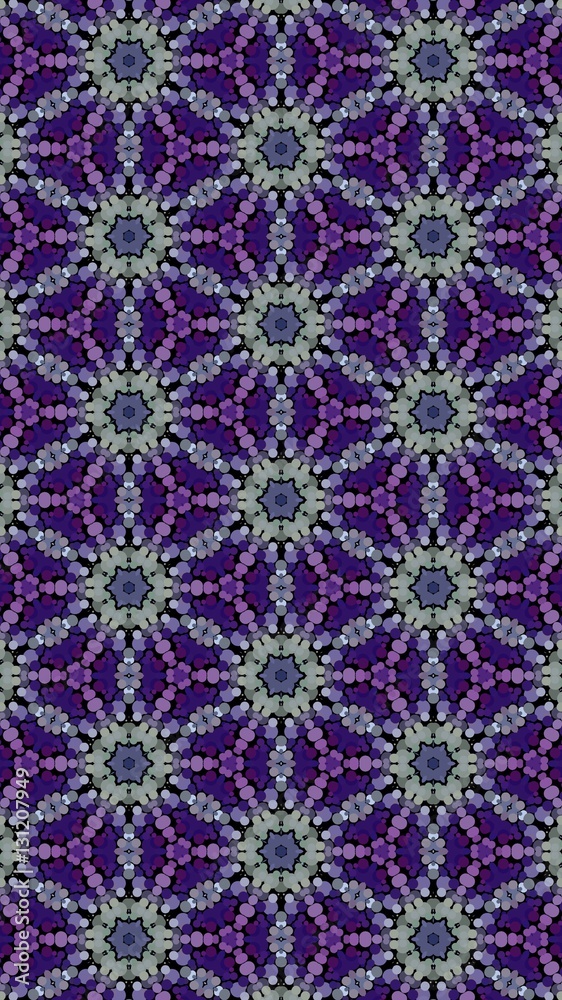 Kaleidoscope pattern texture background