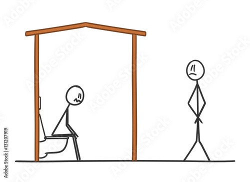 sm auf dem wc sitzen IV