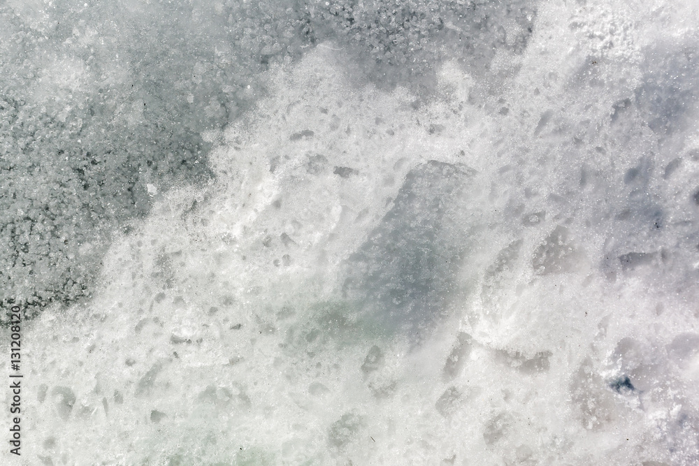 chunks of ice and snow texture