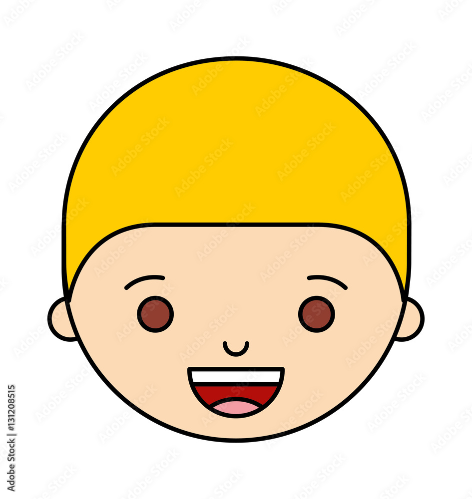 little boy character icon vector illustration design little boy character icon vector illustration design