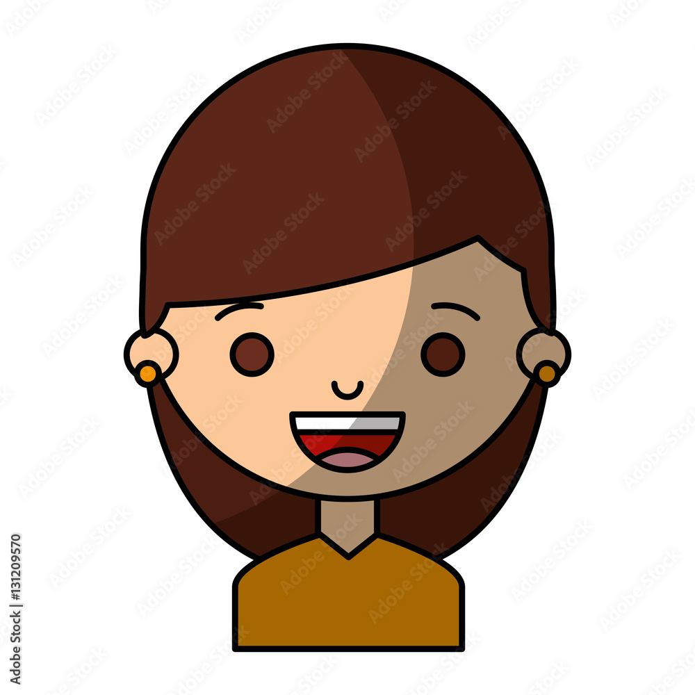 little girl character icon vector illustration design little girl character icon vector illustration design