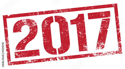 2017 vector stamp