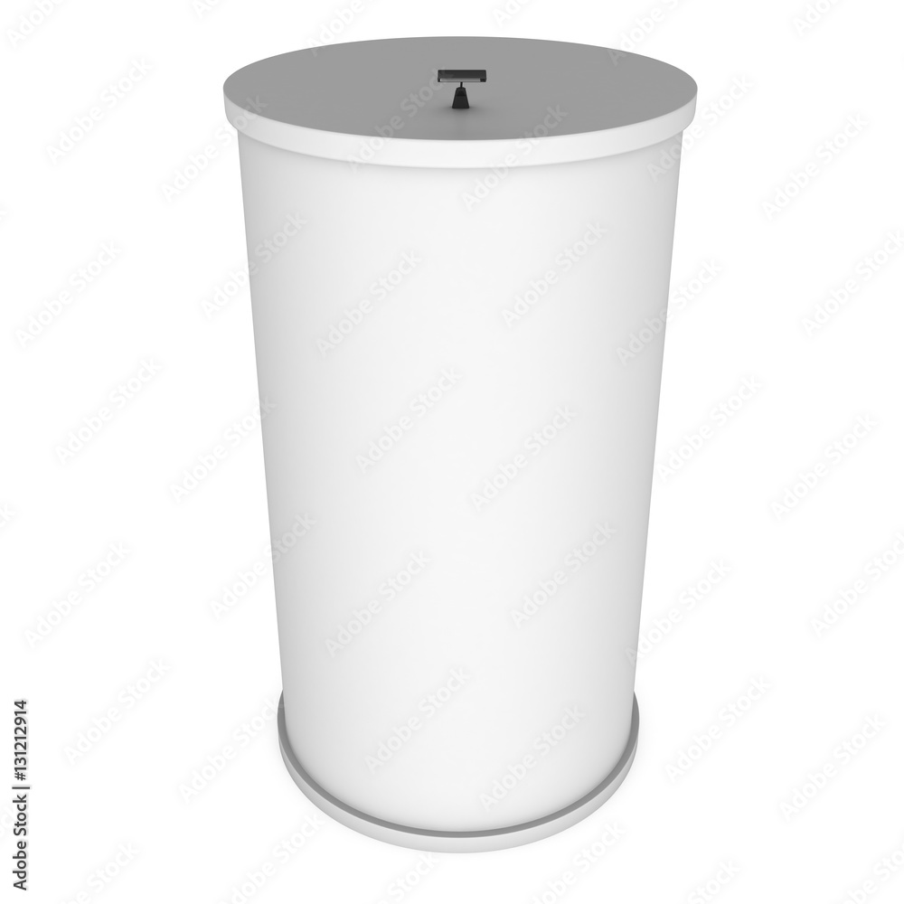 Trade show booth column white and blank. 3d render isolated on white background. High Resolution Template for your design. Trade show booth column white and blank. 3d render isolated on white background. High Resolution Template for your design.
