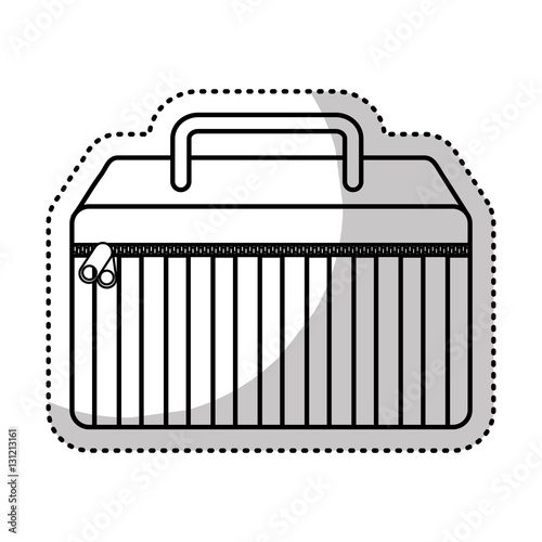 make-up kit isolated icon vector illustration design