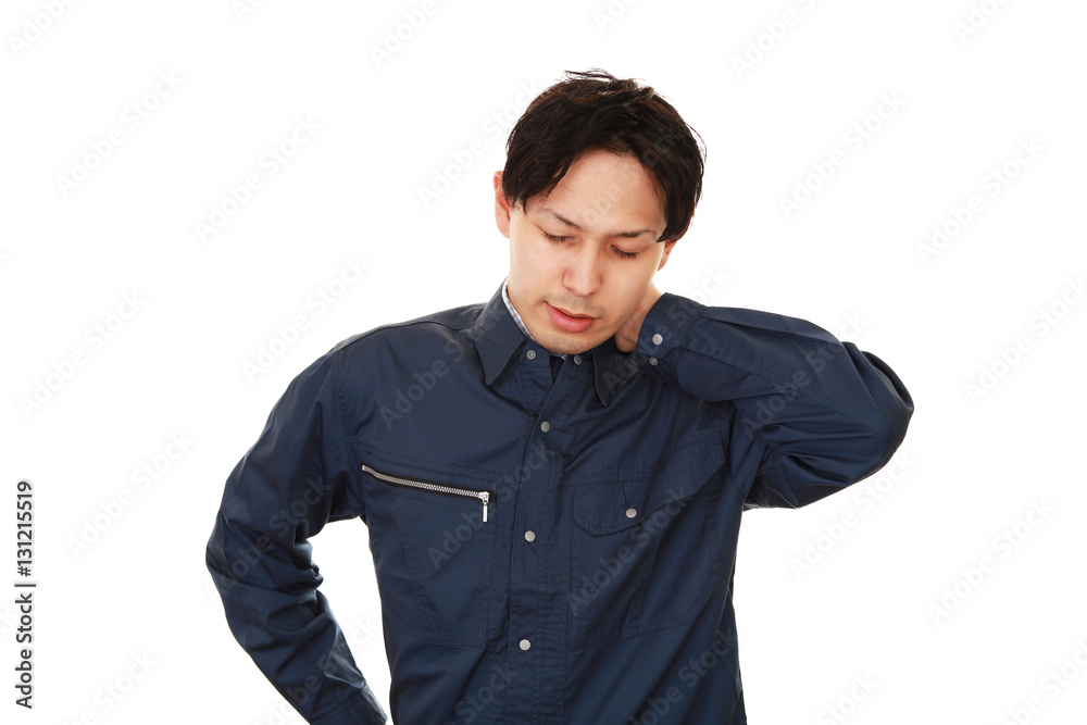 疲れた宅配人
疲れた宅配人
