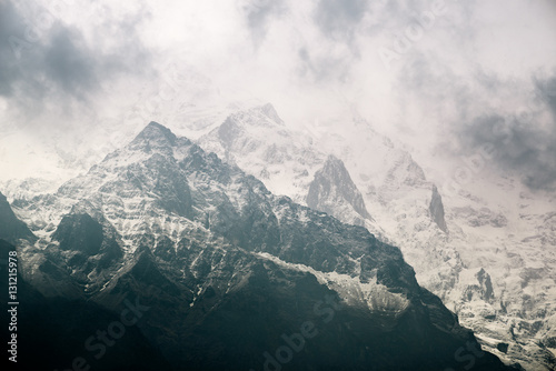 Chomrong Village Area, ABC trek (Annapurna Base Camp trek), Nepal photo