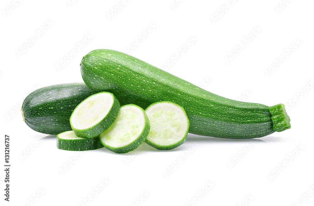 zucchini isolated on white background zucchini isolated on white background