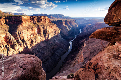 View from Torroweap overlook, Littlefield, Arizona, USA photo