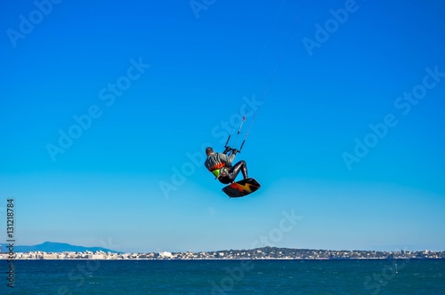 Obraz na płótnie Kitesurf.