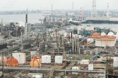 Industry plant in yokkaichi photo