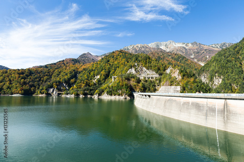 Kurobe Dam in Japan