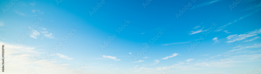 white and blue sky in La Jolla