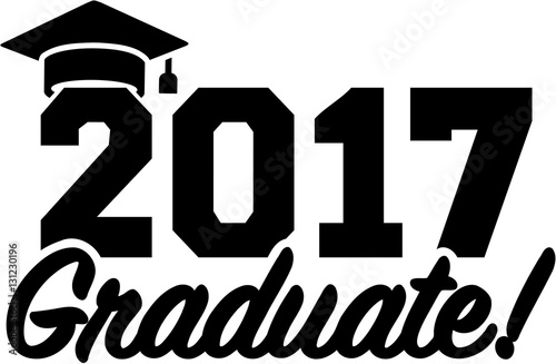 Graduation 2017 with hat