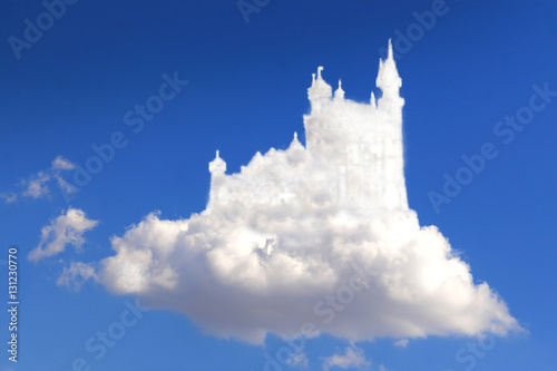 Luftschloss, Schloss aus Wolken, Neuschwanstein