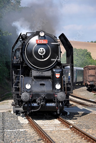 The old steam locomotive