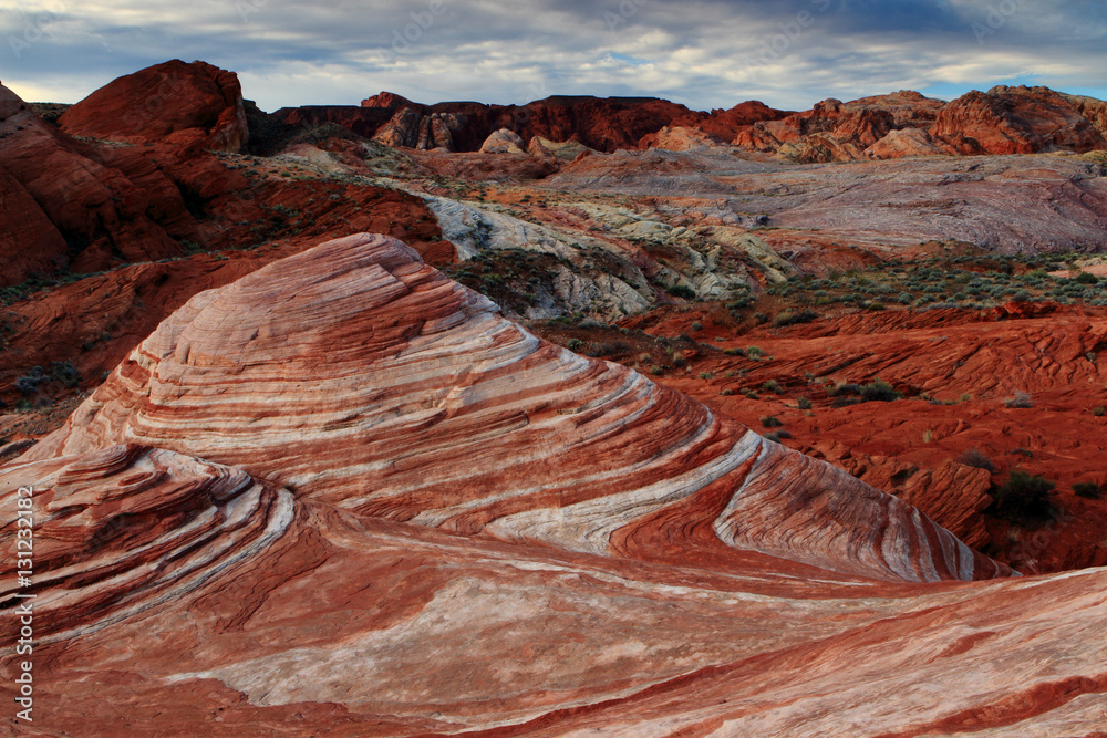 Sandstone formation at Valley of Fire State Park