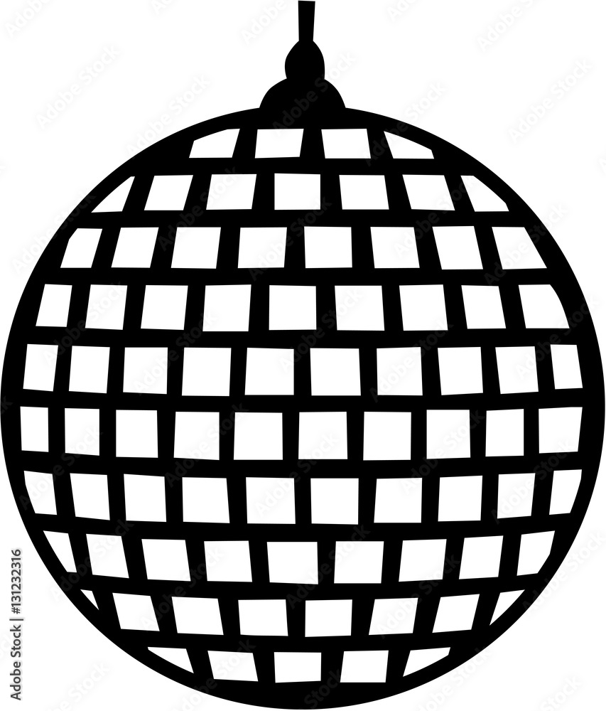 Mirror ball icon Mirror ball icon