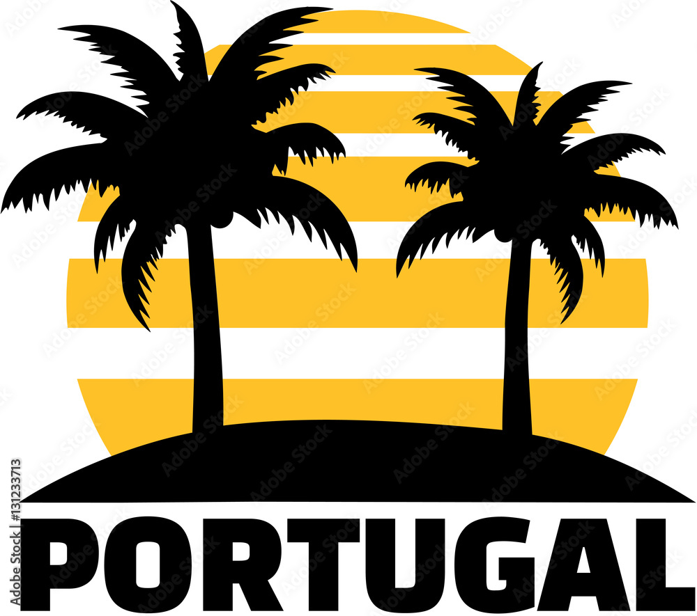 Portugal with palms