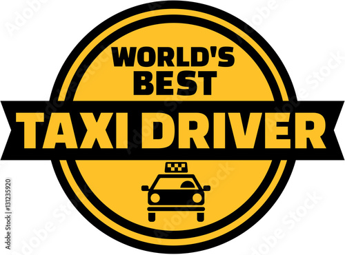 World's best Taxi driver button