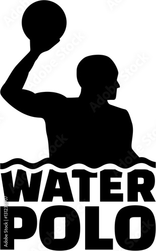 Water polo player with title