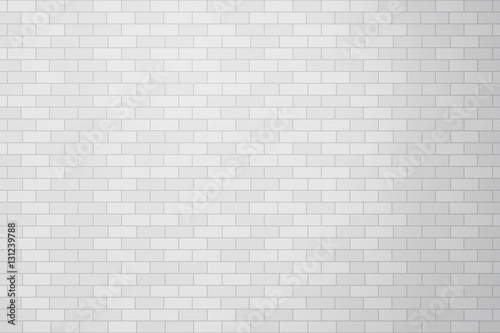 White brick wall texture illustration