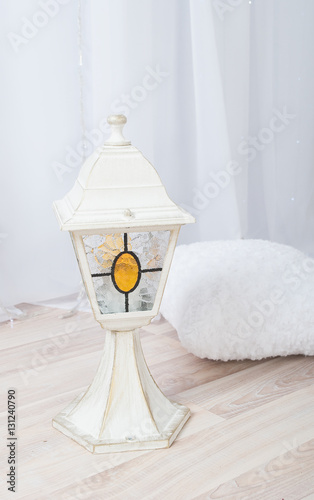 Wallpaper Mural White Christmas lamp on a light background Torontodigital.ca