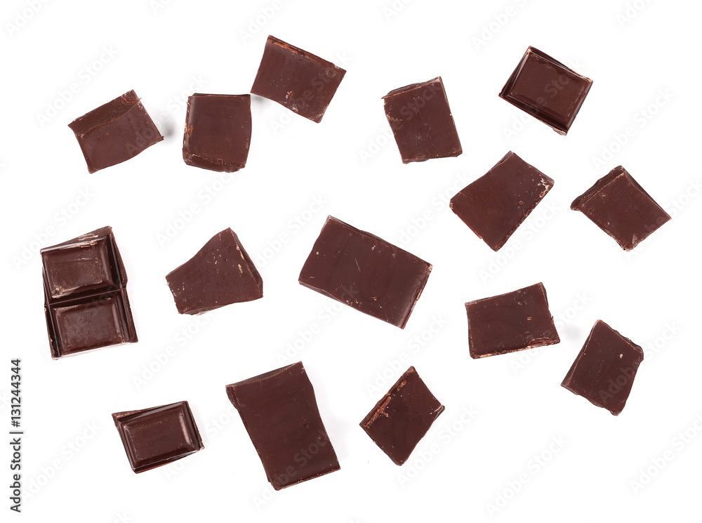 chocolate bars isolated on white background chocolate bars isolated on white background